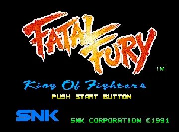 Fatal Fury - King of Fighters / Garou Densetsu - shukumei no tatakai screen shot title